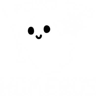 I Found This Humerus Funny Halloween Ghost Magnet