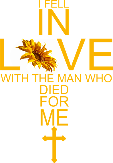 I Fell In Love With The Man Who Died For Me Button