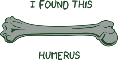 I Found This Humerus Bone Funny Gift Magnet