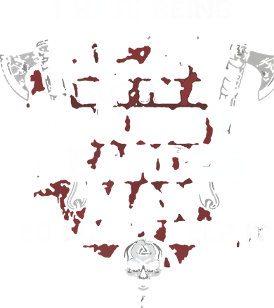 I Hate Being Sexy But I'm A Chubby Bearded Man Funny Gifts Women's T-Shirt