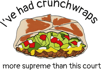 I’Ve Had Crunchwraps More Supreme Than This Court Kids Sweatshirt