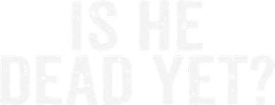 Is He Dead Yet Back Print Santa Hat