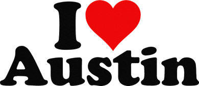 I HEART LOVE AUSTIN TEXAS Hooded Wearable Blanket