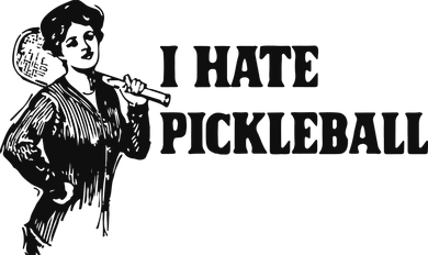 I Hate Pickleball Toddler Hoodie