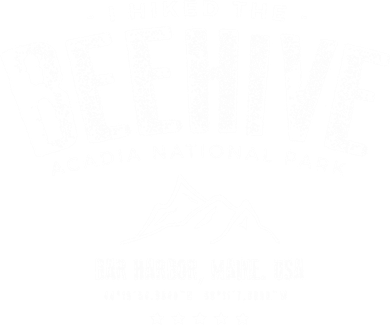 I Hiked The Beehive Trail Acadia National Park Gift Kids Long Sleeve Shirt