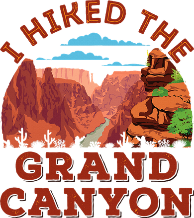 I Hiked The Grand Canyon Souvenir Hiker Hiking  Beanie