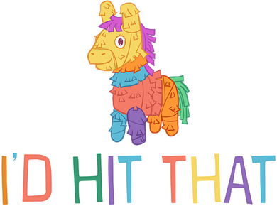 I'd Hit That Pinata Funny Women's Tank Top
