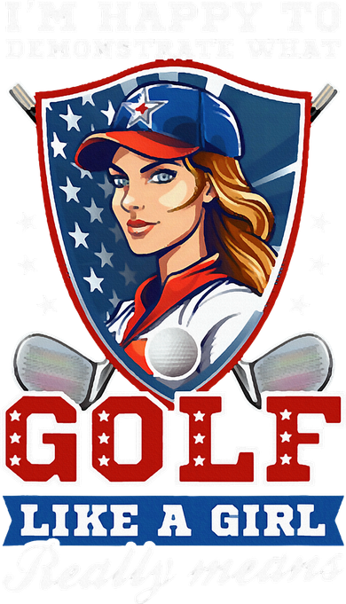 IM Happy To Demonstrate What Golf Funny Golf 4th Of July Button