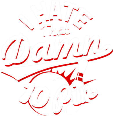 I Hate That Damn Ten Pin 10 Pin Gift Funny Bowling Gift Coffee Mug