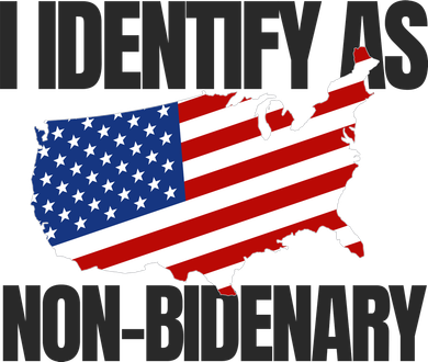 I Identify As Non Bidenary Mousepad