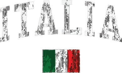 Italia Italian Flag Sports Kids Long Sleeve Shirt