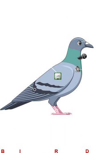 If It Flies It Spies Bionic Information Recording Drone Tote Bag