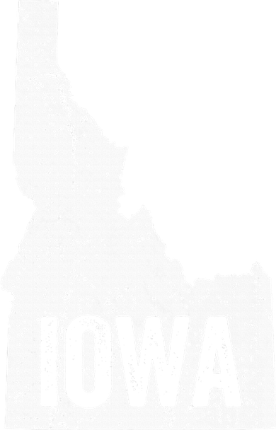 Idaho Iowa Funny Geography Mix Up Ornament