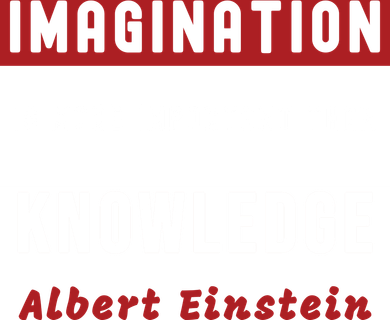 Imagination Is More Important Than Knowledge Albert Einstein Quote Funny Quote Golf Towel