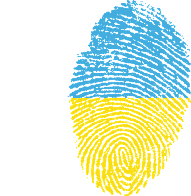 It's In My DNA Ukraine Fingerprint Tote Bag