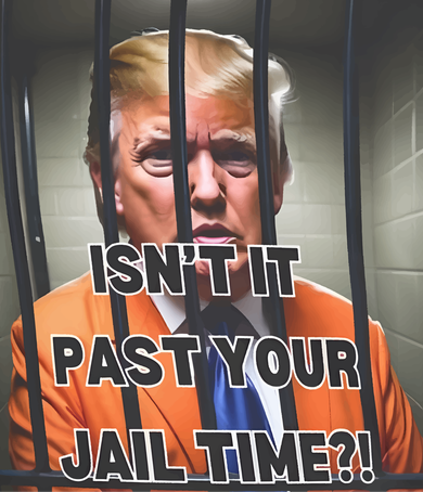 IsnT It Past Your Jail Time Hooded Wearable Blanket