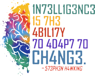 Intelligence Is The Ability To Adapt To Change Mousepad
