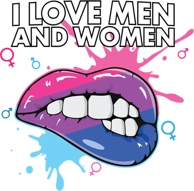 I Love And Bisexual Pride Bisexuality Lgbtq Cool Gift Kids Sweatshirt