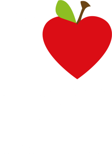 I Love Apple Pi Pie I Funny Math Geeks Gift Coaster