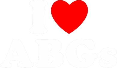 I Love Abgs I Heart Abgs Funny Asian Girl Lover Toddler T-Shirt