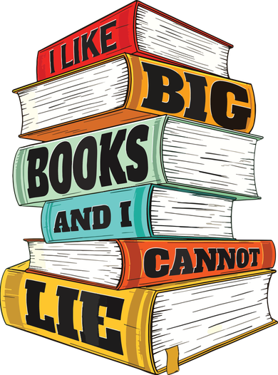 I Like Big Books And I Cannot Lie Librarian Book Reader Mousepad