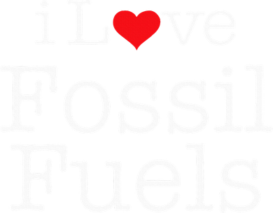 I Love Fossil Fuels Coaster
