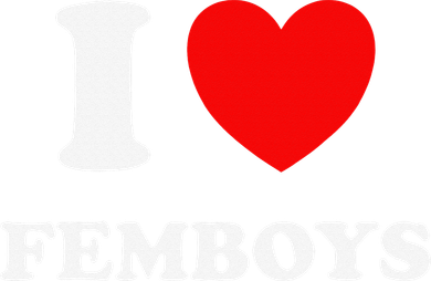 I Love Femboys Crossdressing Sissy Fem Backpack