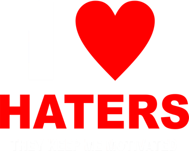 I Heart Haters Toddler Hoodie