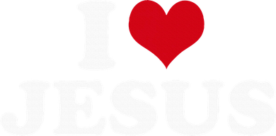 I Love Jesus I Heart Jesus Beanie