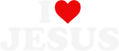 I Love Jesus Heart Hat