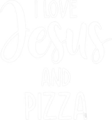 I Love Jesus And Pizza Italian Food Pizza Lover Eating Pizza Women's Sweatshirt