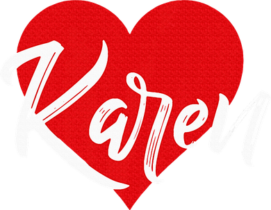 I Love Karen First Name Kids Sweatshirt