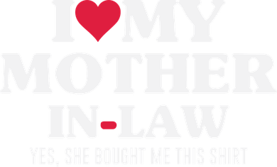 I Love My Mother In Law For Son In Law Hat