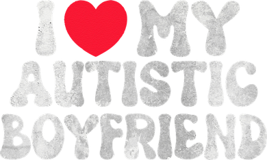 I Love My Autistic Boyfriend I Heart My Autistic Boyfriend Hoodie