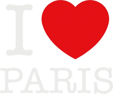 I Love Paris Doddie Hoodie