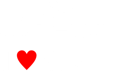 I Love Sushi Santa Hat