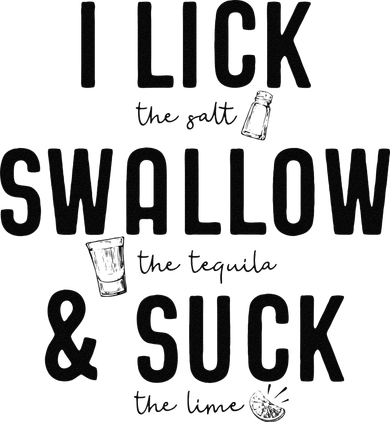 I LICK SWALLOW & SUCK Meme Cinco De Mayo Fun TEQUILA Bucket Hat