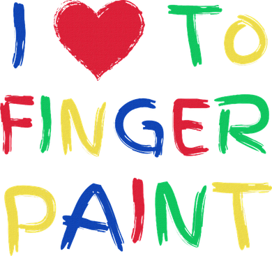 I Love To Finger Paint Couple Valentine Day Cute Heart Love Hat