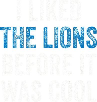 I Liked The Lions Before It Was Cool Women's Hoodie