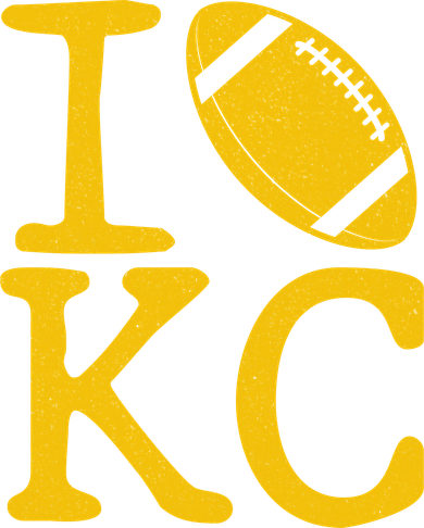 I Love Kansas City Football Fan Women's Tank Top