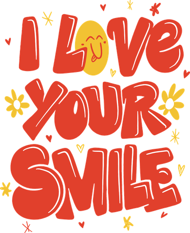 I Love Your Smile Happy Cute Gift Kids T-Shirt