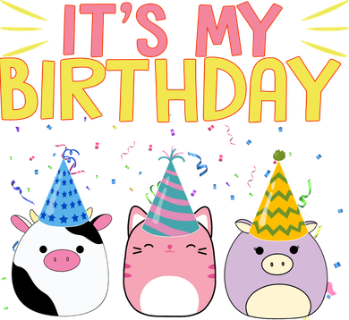 It's My Birthday Boo Cute Mousepad