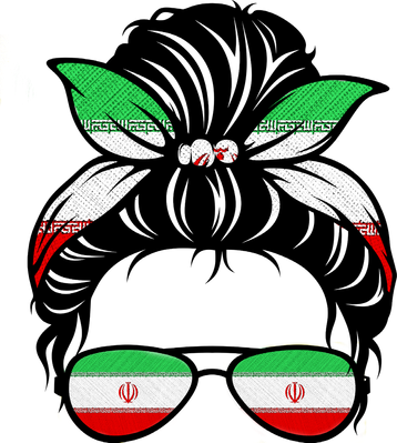 Iran Messy Bun Support Iran IranIran Backpack