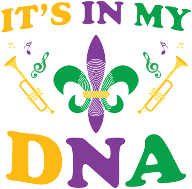 Mardi Gras It's My DNA Coffee Mug