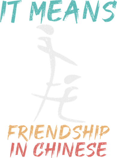 It Means Friendship In Chinese Funny Sarcasm T-Shirt