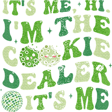 Its Me Hi Im The Cookie Dealer Scout Troop Scouting Doggie Tank