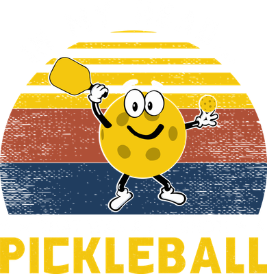 In My Head Funny Pickleball Kids Hoodie