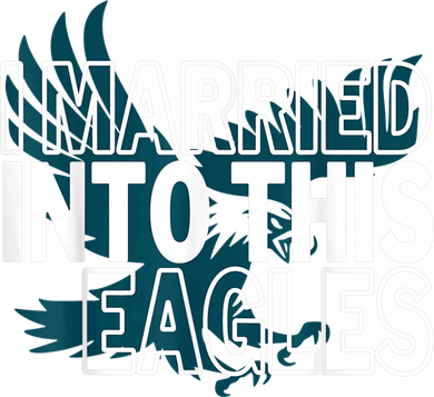 i married into this eagles design Quote apparel cool saying Mousepad