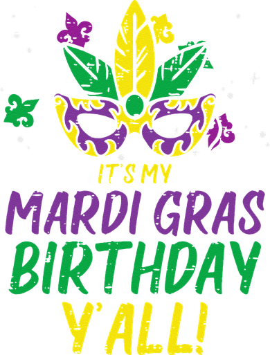 Its My Mardi Gras Birthday Yall Mardi Gras Pajama Set