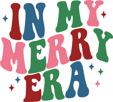 In My Merry Era Christmas Holiday Tote Bag